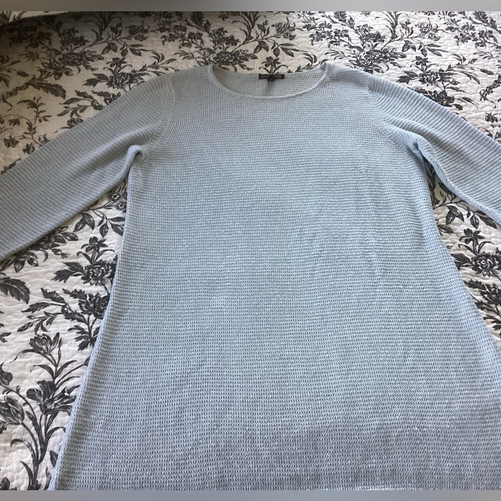 Eileen Fisher organic linen (70%) and organic cotton (30%) tunic, Sz. M